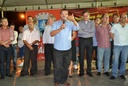 Vereadores prestigiam lançamento da duplicação da Avenida Cachoeira Dourada Vereadores prestigiam lançamento da duplicação da Avenida Cachoeira Dourada