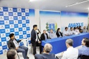 Câmara prestigia posse do novo secretário de Desenvolvimento Econômico de Anápolis Câmara prestigia posse do novo secretário de Desenvolvimento Econômico de Anápolis