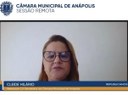 Cleide Hilário alerta para necessidade de se denunciar casos de violência contra idosos Cleide Hilário alerta para necessidade de se denunciar casos de violência contra idosos