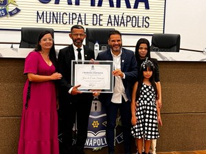 Missionário João da Costa Sobrinho recebe Título de Cidadania Anapolina