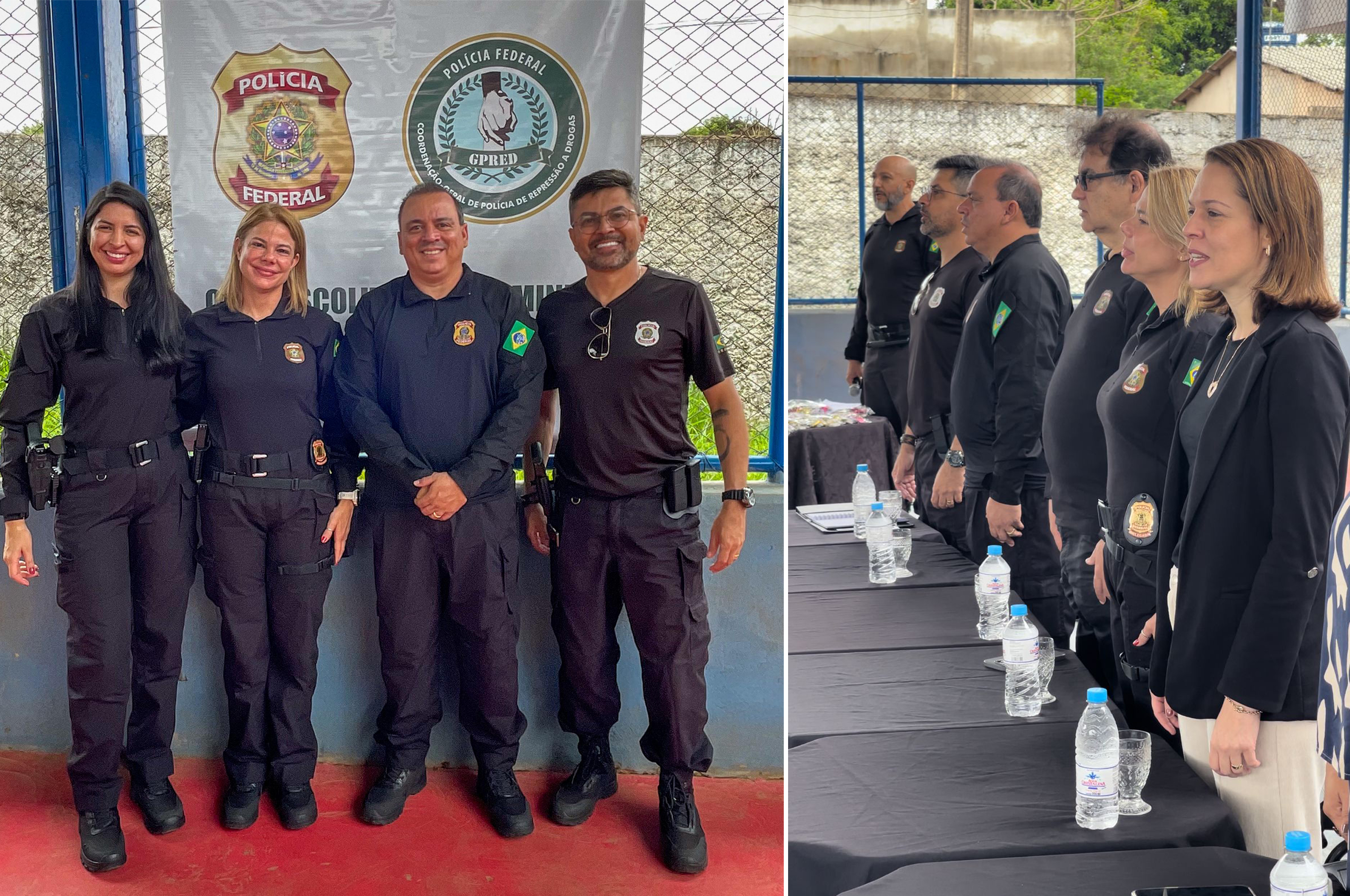 Policial Federal Suender participa de projeto social da PF em escola municipal