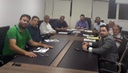Presidente faz primeira reunião com diretores e reforça metas de ação para atual gestão da Câmara Presidente faz primeira reunião com diretores e reforça metas de ação para atual gestão da Câmara