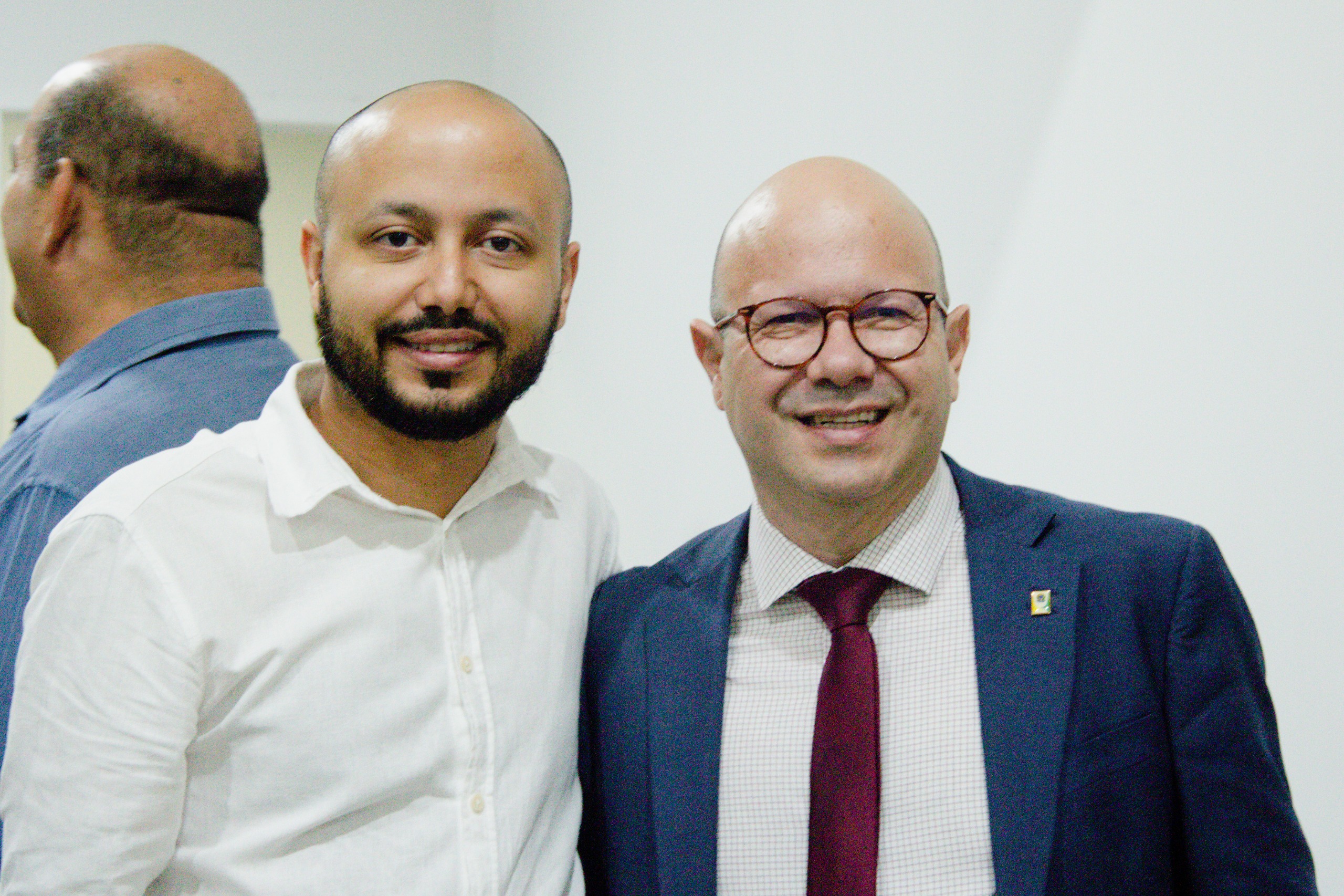 Professor Marcos promove visita do Ministro Olavo Noleto à Câmara Municipal de Anápolis