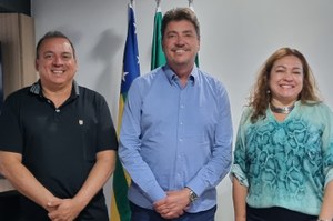 Vereador Policial Federal Suender se reúne com senador Wilder Morais