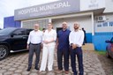 Vereadores participam da abertura de portas do Hospital Municipal Alfredo Abrahão