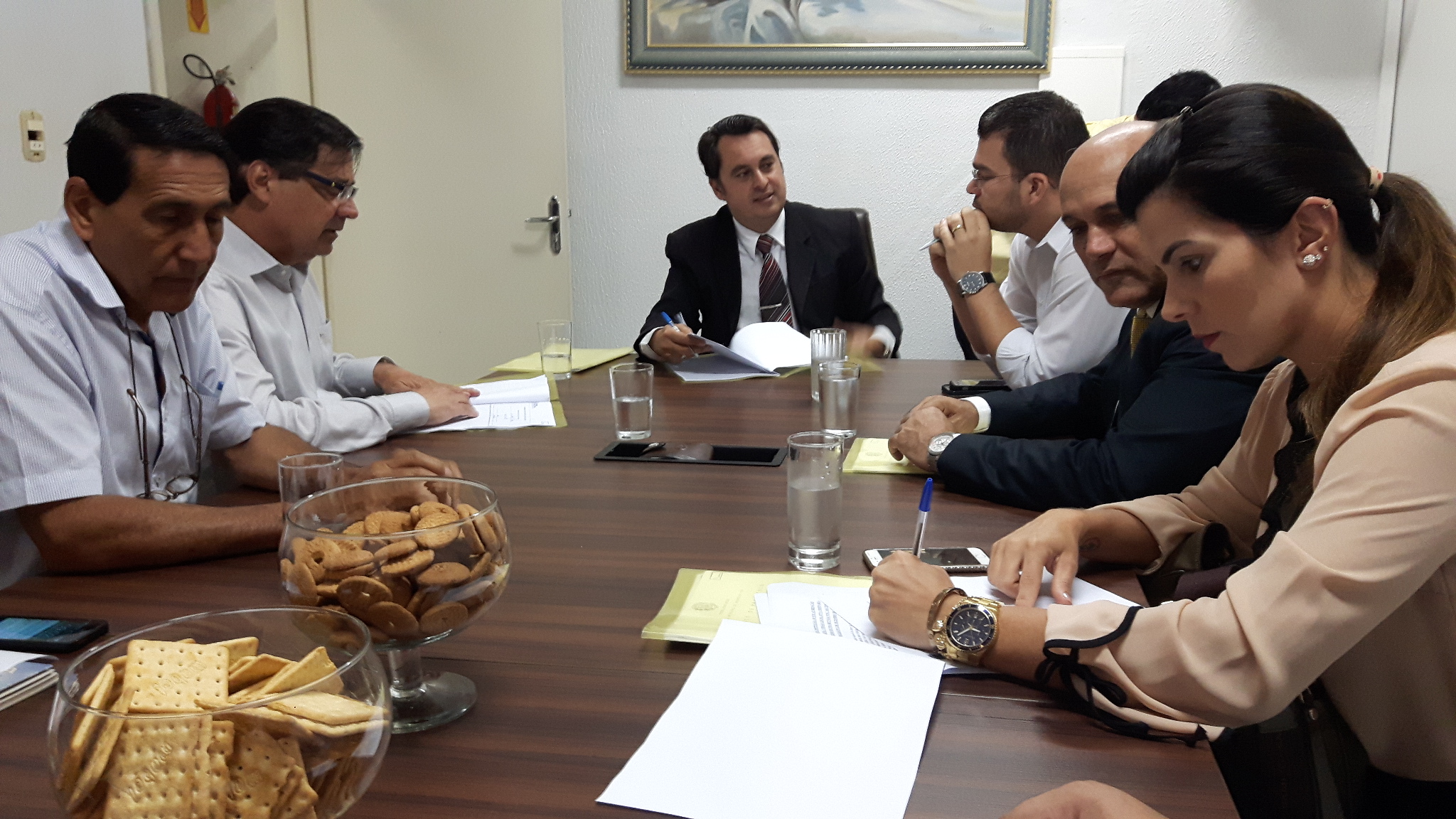 Vereadores da CCJ distribuem primeiros projetos de 2018