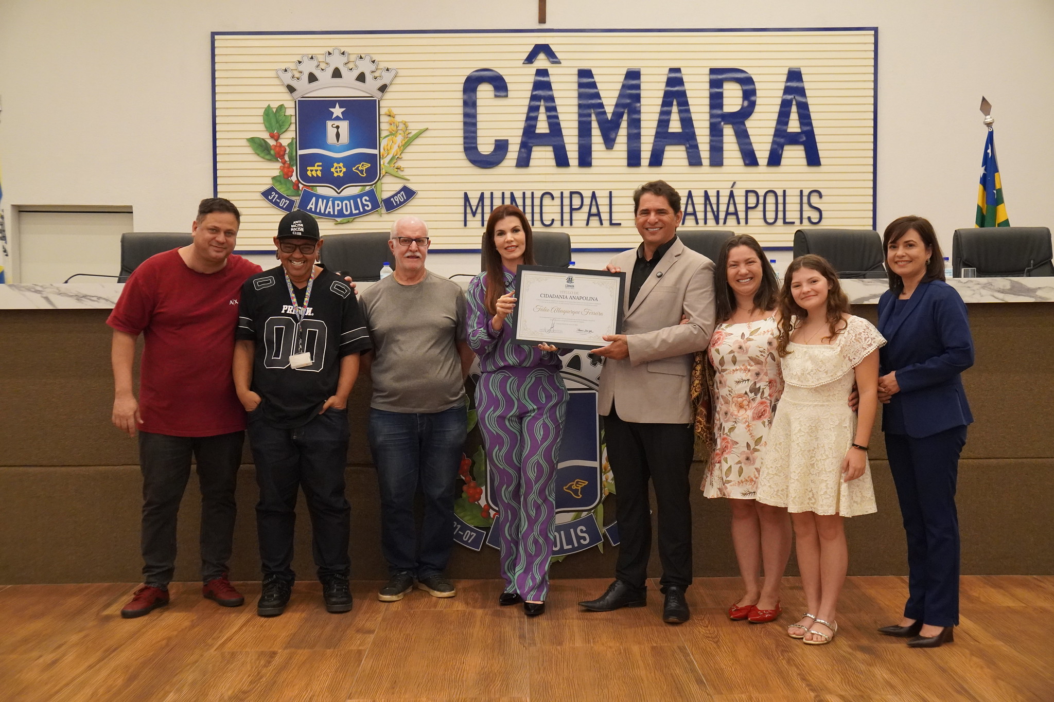 Radialista e chef Fábio Albuquerque recebe título de cidadania anapolina