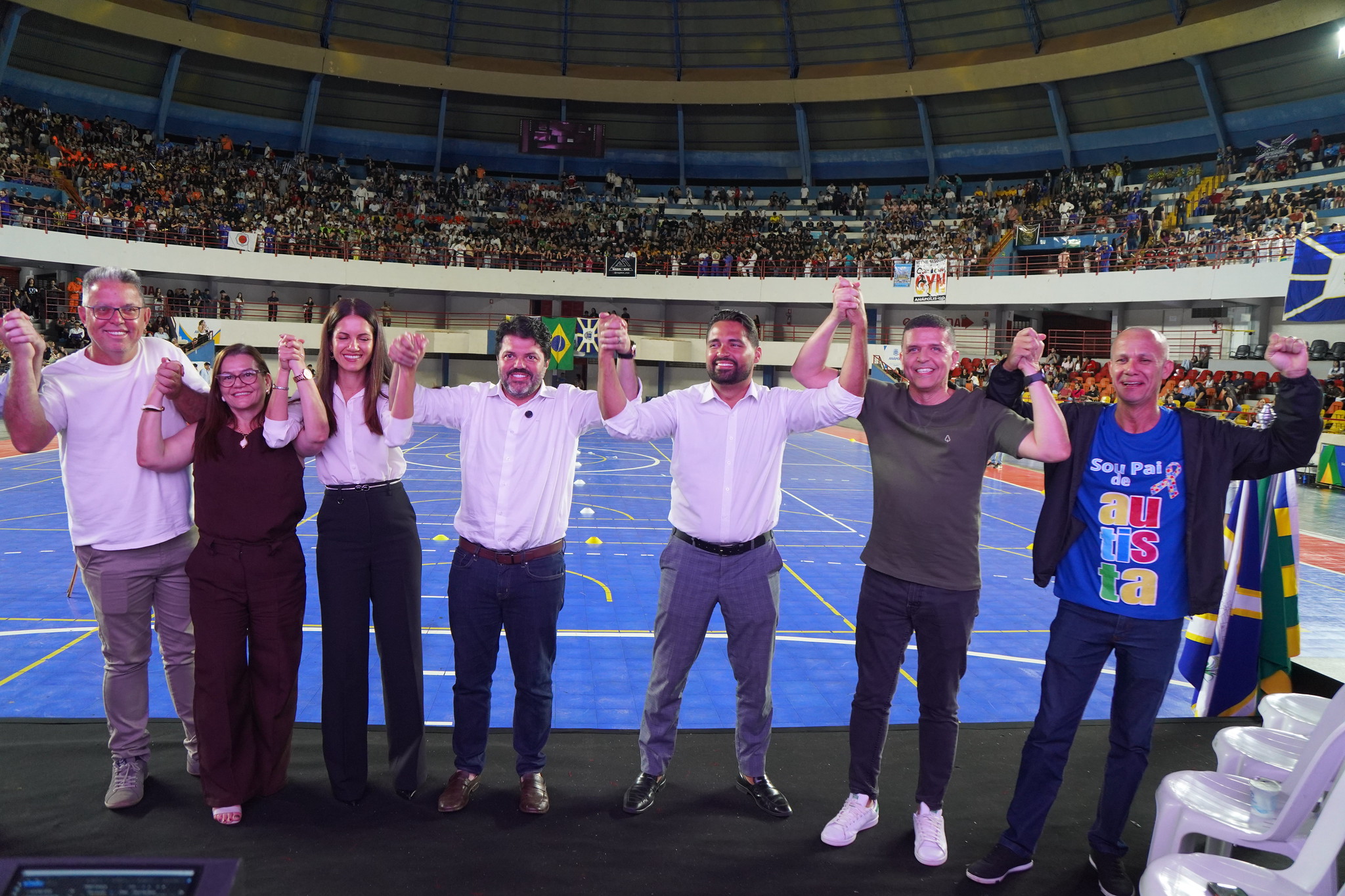 Na sua 31ª edição, os Jogos Abertos foram oficialmente iniciados (Foto: Guto Neves)