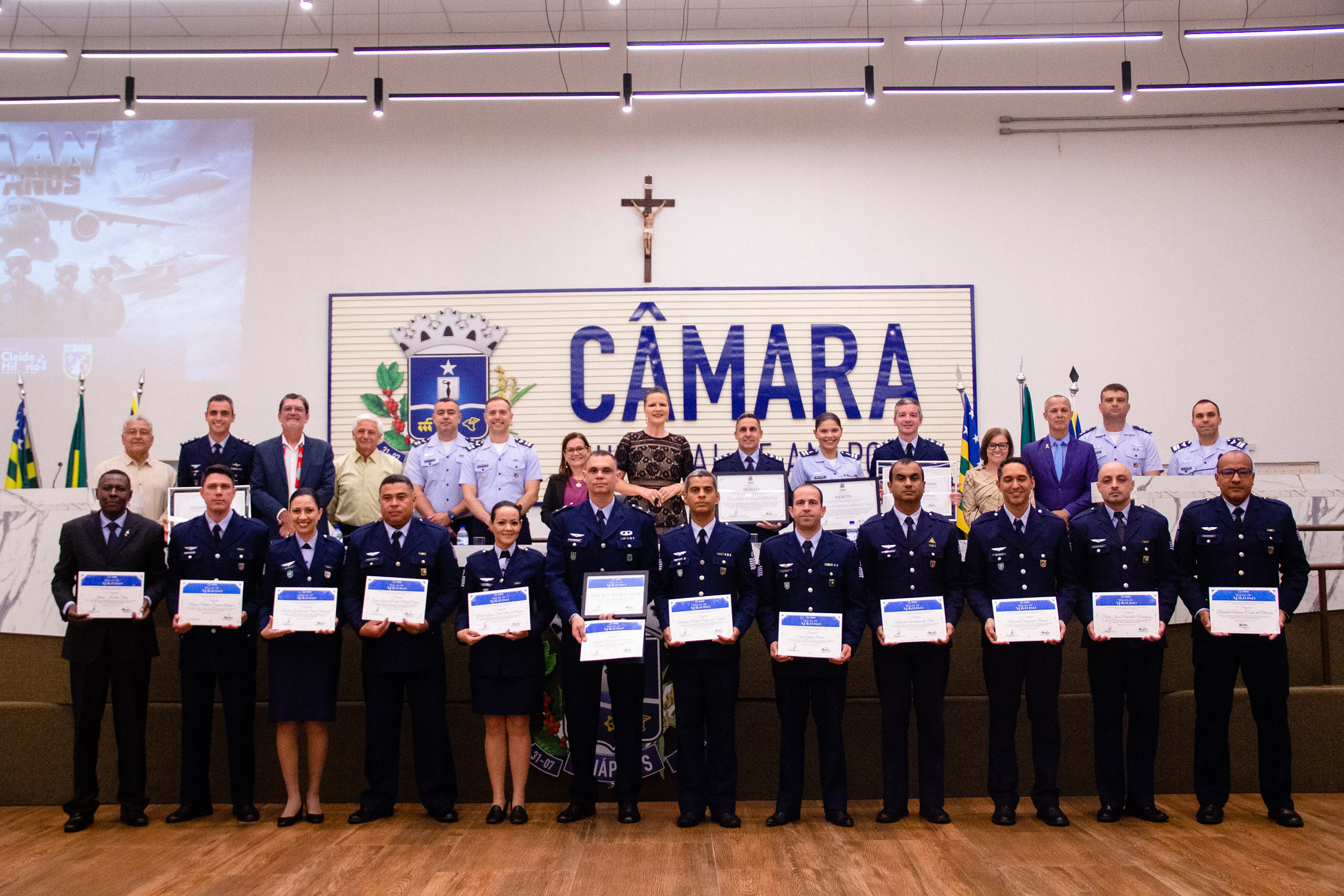 A celebração foi de autoria da vereadora Cleide Hilário (Foto: Allyne Laís)