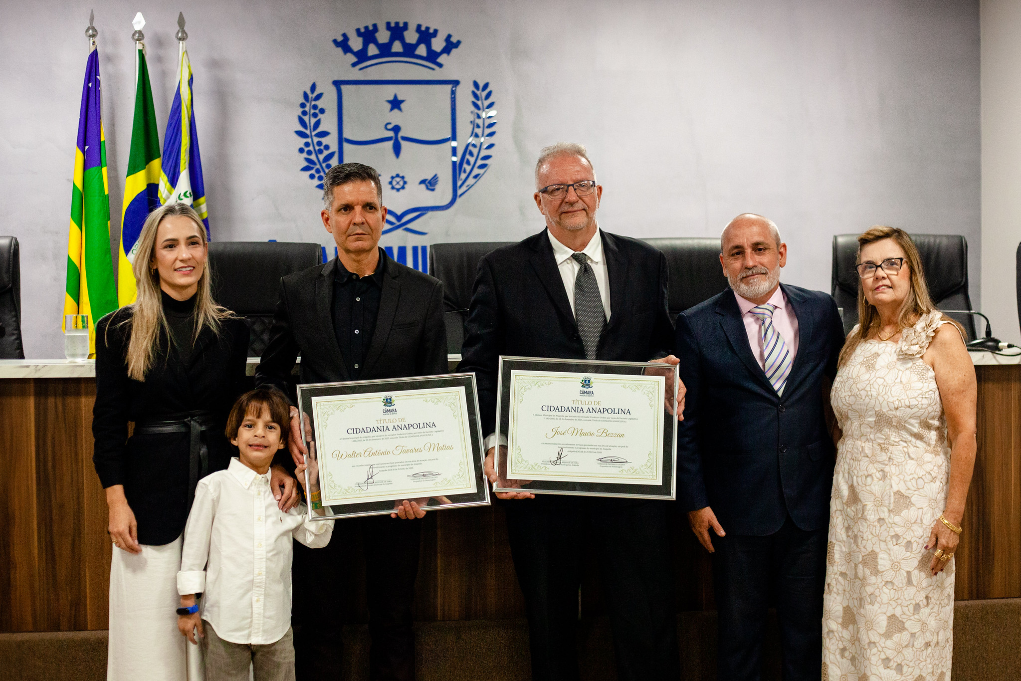 A solenidade reuniu familiares e amigos no miniauditório da Câmara Municipal (Foto: Allyne Laís)